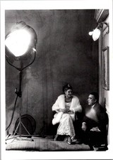 Ingrid Bergman Anthony Quinn The Visit Rome 1964 Sam Shaw Postcard