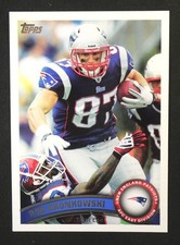 TOPPS 2011 Rob Gronkowski Football Card #389
