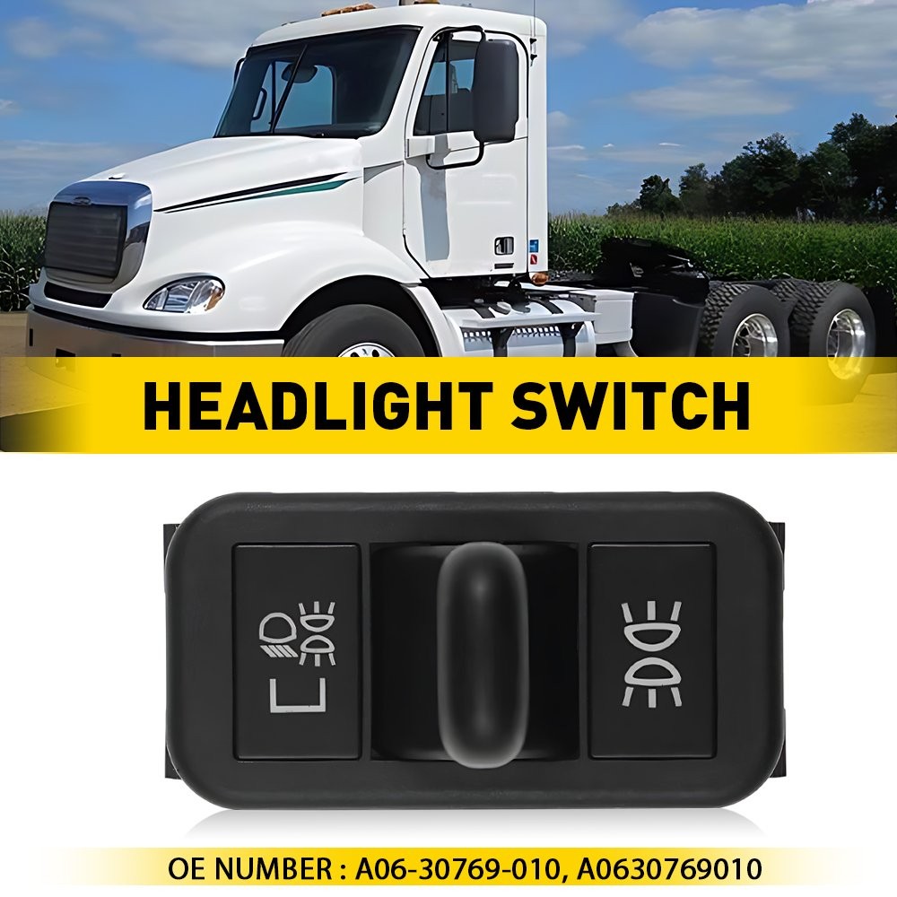 A06-30769-010 Headlight Headlamp Switch For Freightliner Columbia 2001 02-2011 H thumbnail 13