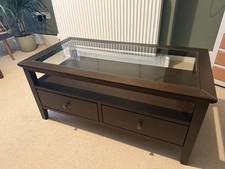 Ikea IDANÄS Coffee Table, Dark Brown Stained, 107cm x 55cm
