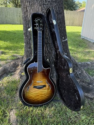 Taylor T5 S1 Quilt Top Honey Burst Hybrid Electric/Acoustic Guitar
