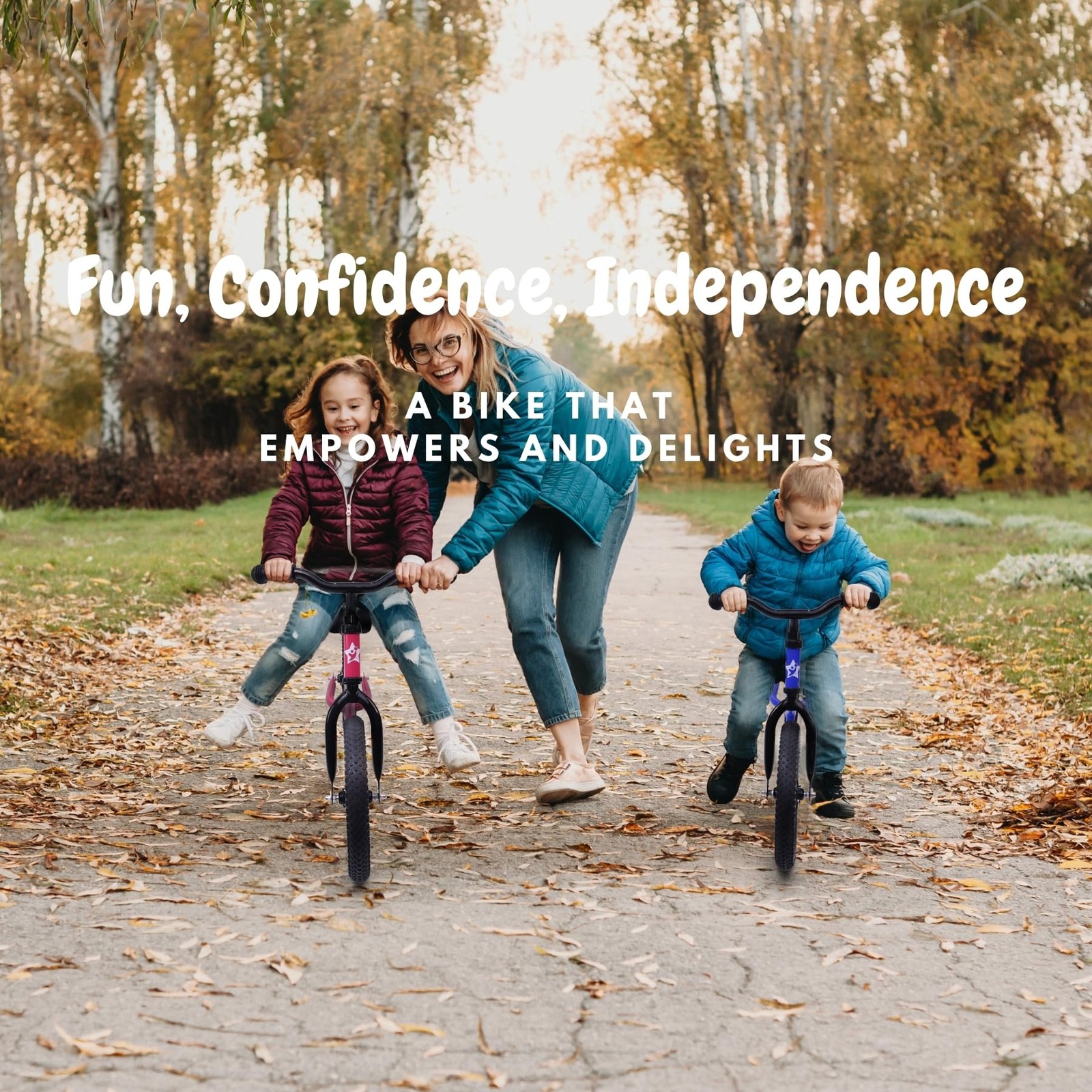 14 Inch Balance Bike for Kids 3-6 Year Old, No Pedals, Air Rubber Tires, Adju... thumbnail 7