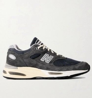 NEW BALANCE  Made in England 991v2 MiUK  Dark Gull Gray Midnight Navy 6 US Men s