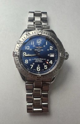 Breitling SuperOcean Automatic 1000m 40mm Stainless Steel Wristwatch RUNS A17340