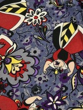 Lularoe OS Leggings- NWOT- DISNEY- Alice in Wonderland- Queen of Hearts- RARE