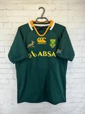 SOUTH AFRICA HOME 2012 RUGBY JERSEY SHIRT CANTERBURY ORIGINAL SIZE L LARGE