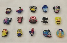 15 pcs. Cartoon Themed Shoe Charms For Crocs Shoes