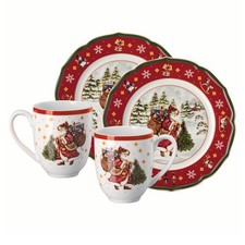 Hutschenreuther Happy Wintertime Red Set 4-tl...
