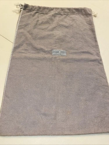 Steuben Glass Vintage Drawstring Storage Bag Protective Branded Pouch 12”x 18”