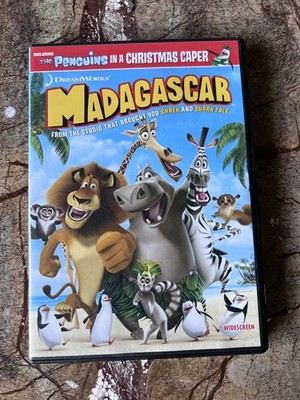 Madagascar DVD 2005 Widescreen w/ Penguins in a Christmas Caper