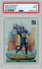 2024 Panini Donruss Drake Maye Downtown PSA 9 Mint SSP Case Hit Patriots #13 RC