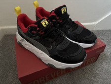 PUMA Scuderia Ferrari x Trinity Black Rosso Corsa. Size 9 UK