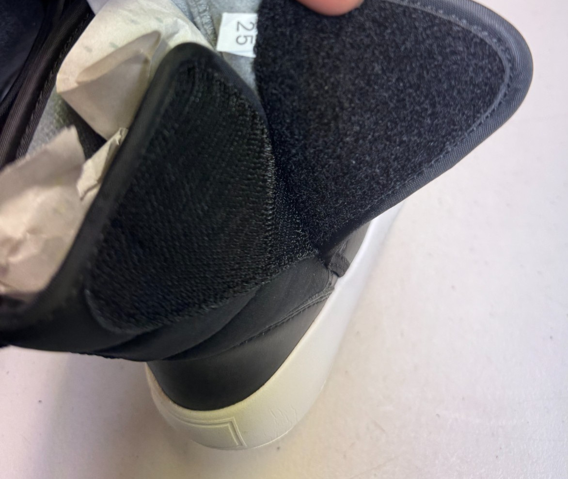 Kids Black Winter Boots Padded Slip On Warm Ankle Boots EU 25 Unisex image 6