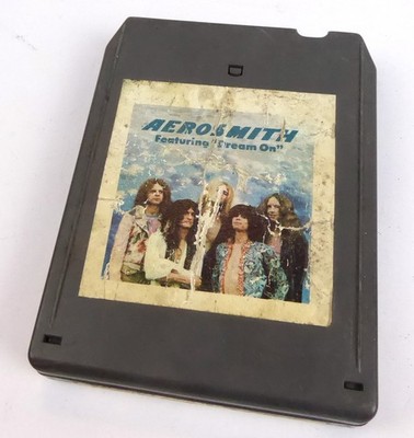 8 Track Kassette - AEROSMITH - Dream On - 8-Track Tape