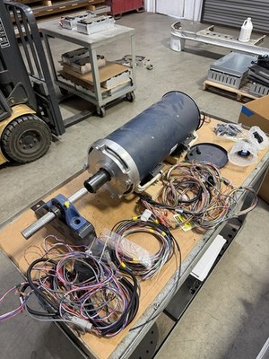 HPEVS AC-34x2 Motor Kit w/ Dual Curtis 1238E Controllers, Harness, Mount Plate