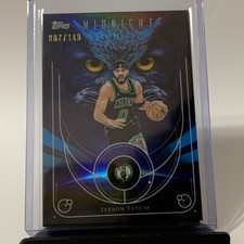 Topps 2025 Midnight Jayson Tatum Midnight Night Owls #NO-8 /149 Boston Celtics