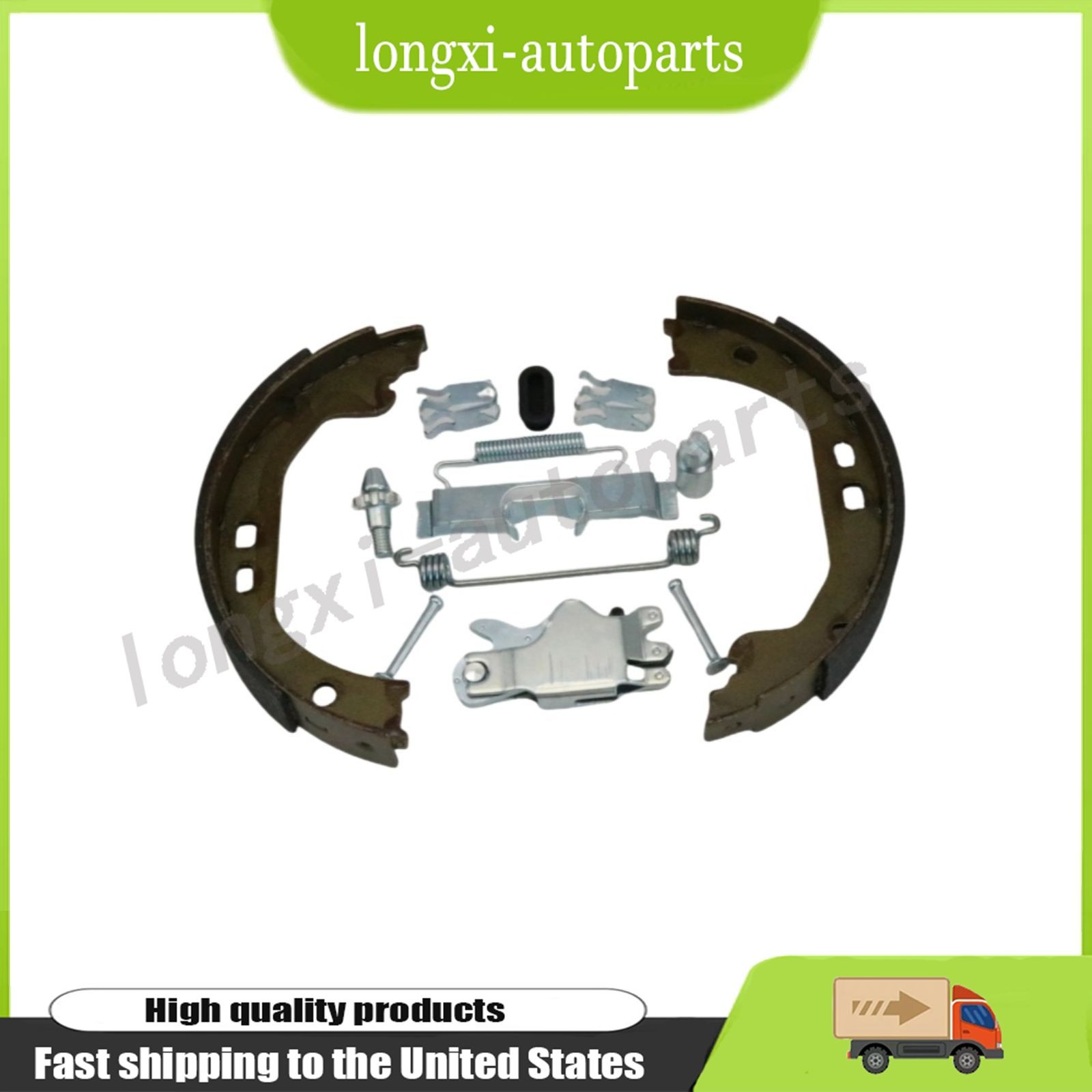 For Maserati Ghibli Quattroporte Parking Brake Shoes & Accessory Fastener Kits.