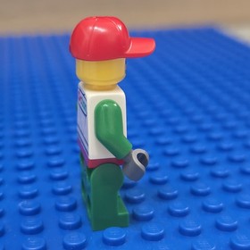 LEGO&reg; Race Car Mechanic Minifig cty0390 City Race Car Driver Octan Racing 60025