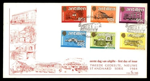 Mayfairstamps Netherlands FDC 1984 Buildings Combo First Day Cover aax_47527