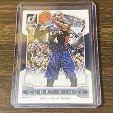 2014-15 Panini Donruss - Court Kings Paul Millsap #5 Atlanta Hawks
