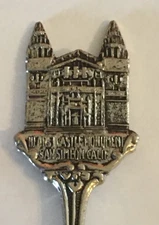 Hearst Castle Monument San Simeon California Vintage Souvenir Spoon Collectible