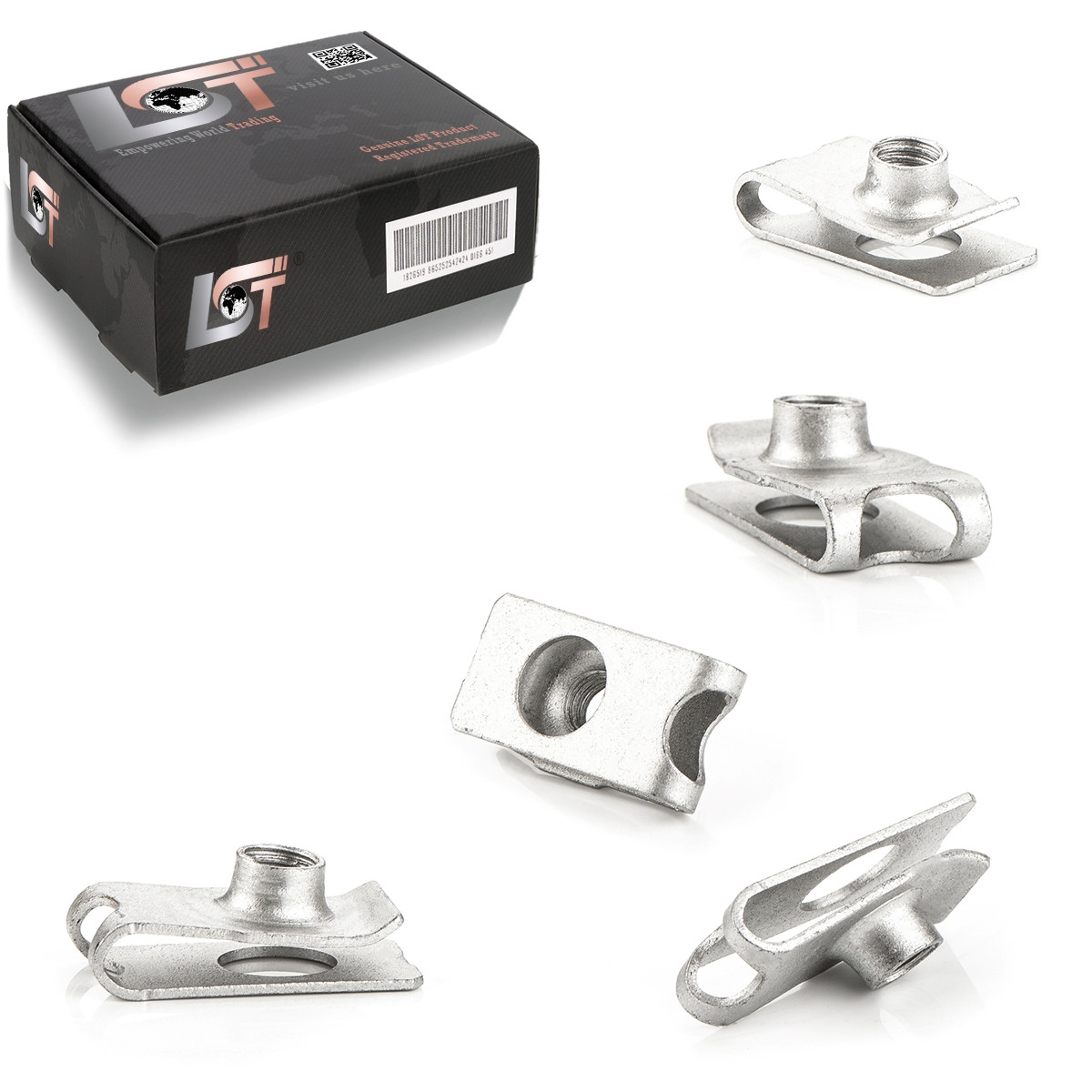 5x Bumpers Fastening Metal Clip for HONDA ACCORD