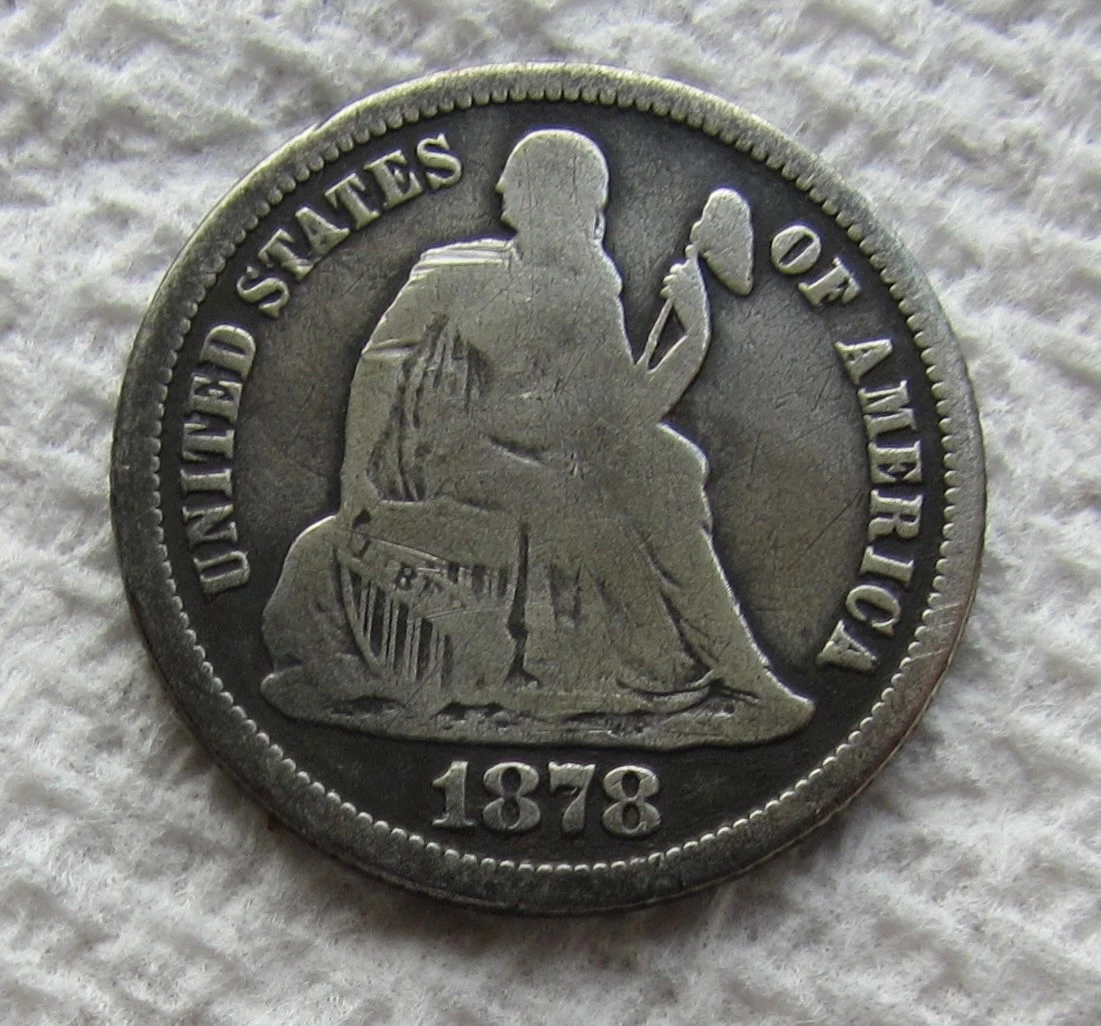 1878 Year Seated Liberty Dimes (1837-1891) for sale | eBay