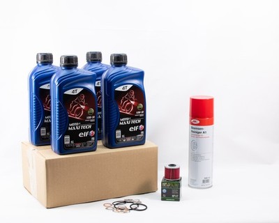 Standard Entleerungsset für HONDA MSX 125 von 2012 bis 2023 ELF MOTO 4 MAX