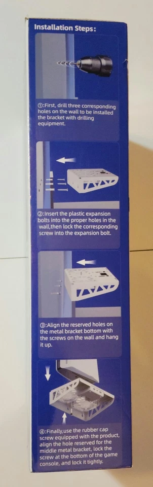 Multi-functional Wall-mounted Cooling Brackets For PS5 disc & digital / PS5 slim - Image 4 of 4