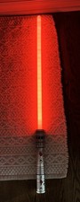 Hasbro STAR WARS 1/2 Lightsaber C-2945A Works Red 37635 Ultimate FX Darth Maul