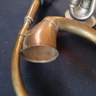 Lot Of 3 Vintage Horns Decor, Bike... — photo 8
