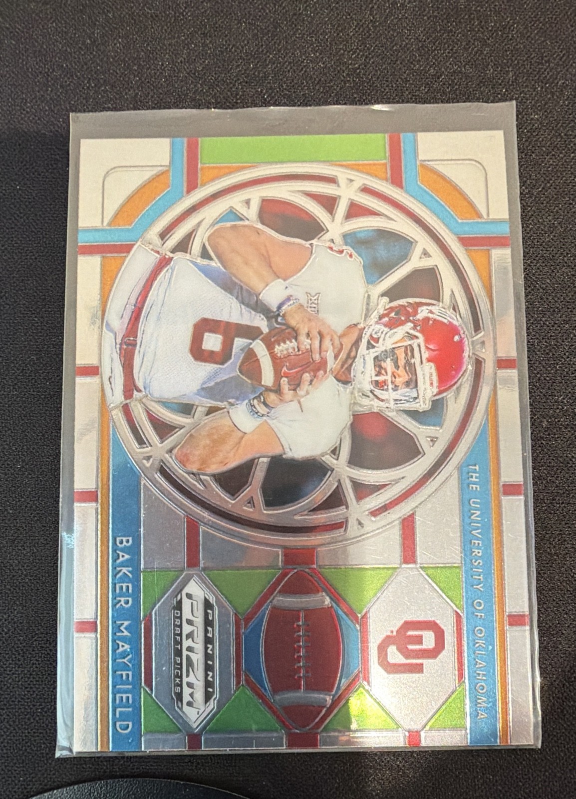 2019 Panini Prizm Draft - Stained Glass Baker Mayfield #22
