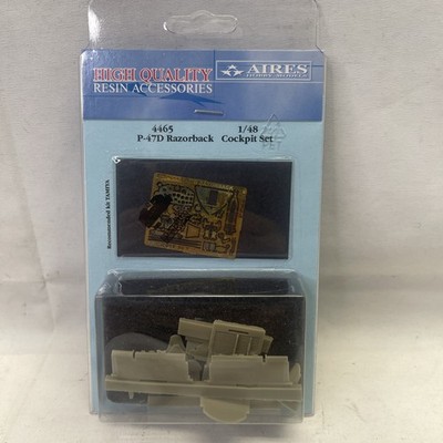 ARS4465 1:48 Aires P-47D Razorback Thunderbolt Cockpit Set (TAM kit) #4465.