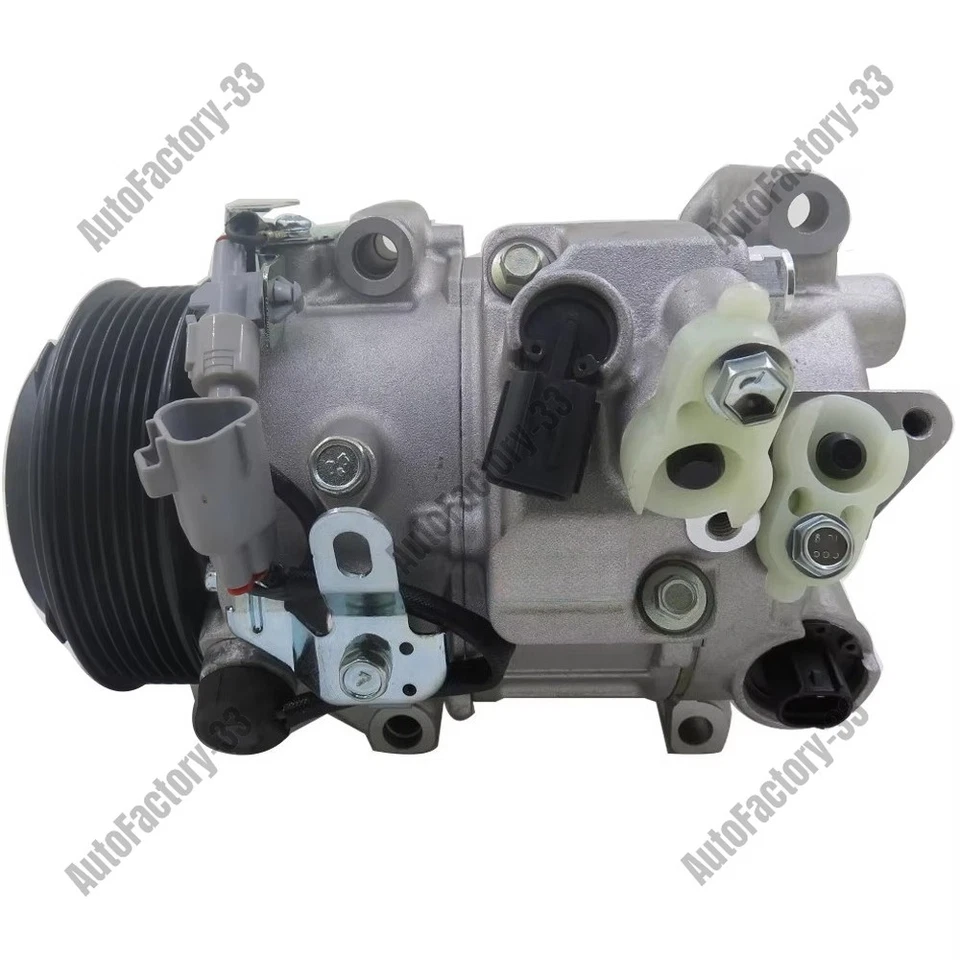 12V Air Conditioning A/C Compressor for Camry 2013 3.5L 717041017 8832006160  - Image 2 of 4