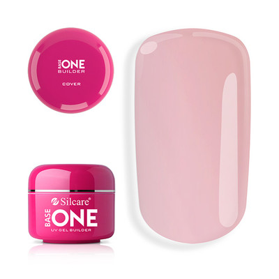 5902560553956 Silcare Base One Cover maskujący żel UV do paznokci 15g (P1) 
