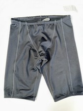 TYR Men's 30 Small Black SOLID SPLICE Swimsuit Jammer Shorts Durafast SAMPLE New