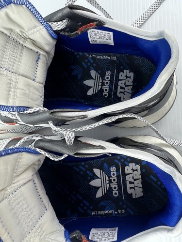 Adidas Nite Jogger Star Wars R2D2 Mens US 7.5 Athletic Running Shoe Blue White - Picture 9 of 10