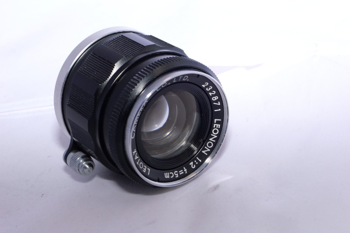 LEOTAX レオタックス ELITE エリート & LEONON 5cm F2 LEOTAX 50mmf2.0 LEONON ライカL用 レオノン