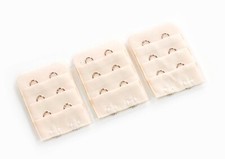 More of Me to Love Bra Extender 3-Pack - Beige - 2 Hook, 3 Hook, 4 Hook