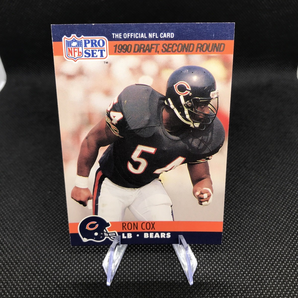1990 Pro Set Rookie RC #702 Ron Cox Chicago Bears Football Card | eBay