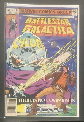 Battlestar Galactica - #16 - Marvel - Newsstand - 1980 - F/VF | eBay