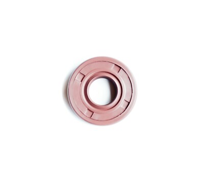 EAI 12x22x6mm FPM/FKM Oil Shaft Rotary Seal w/ Stainless Steel Spring Dbl Lip