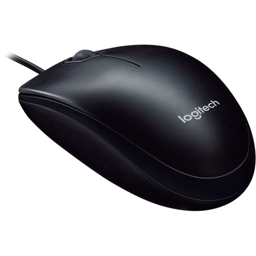 Logitech M90, Maus, optisch, 1000dpi, USB, schwarz - Bild 1 von 5