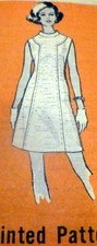  LOVELY VTG 1970s DRESS Sewing Pattern 10/32.5