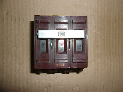 WADSWORTH C330 3 Pole 30 Amp 240V c330 CIRCUIT BREAKER
