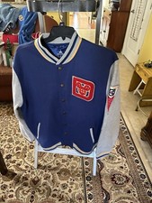 Vintage Disney World Mickey Mouse 1971 Fleece Jacket XL Blue Gray Lightly Worn A