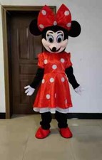 Minnie Mascot Costume Cosplay Party Fancy Dress Suits Adult Unisex Costume