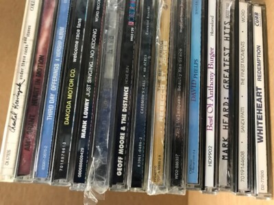 HOT! LOT of 15 CHRISTIAN CD 's Phelps,Lowery,Chantal,Third Day,Caedmon's,Amy Gra
