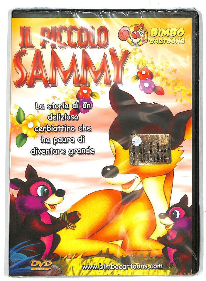 dvd Il piccolo Sammy bimbo cartoons cartoni animati bambini cerbiatto no bambi