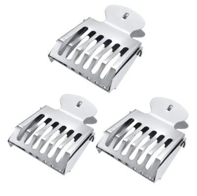 Queen Bee Cage Catcher, Stainless Steel Queen Cage Clip , Bee Catcher ,  3 pack